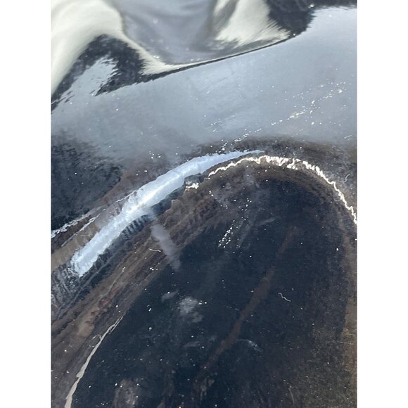 Elliot Lucca Women’s Black Shoulder Bag Braided Handles Magnetic Closure Sz M - Picture 6 of 14